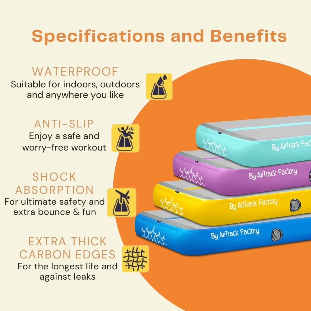 AirFloor STAR™ By AirTrack Factory 10CM - AIROSTAR by AirTrack Factory